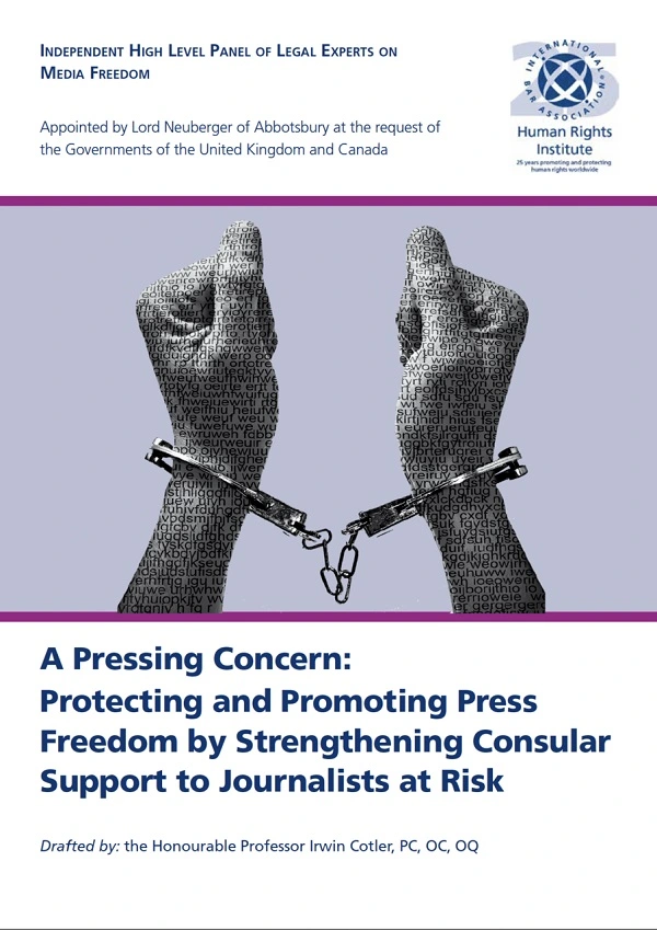 A Pressing Concern Protecting and Promoting Press Freedom large