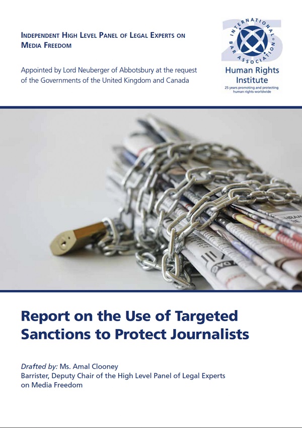 Report on the Use of Targeted Sanctions to Protect Journalists large