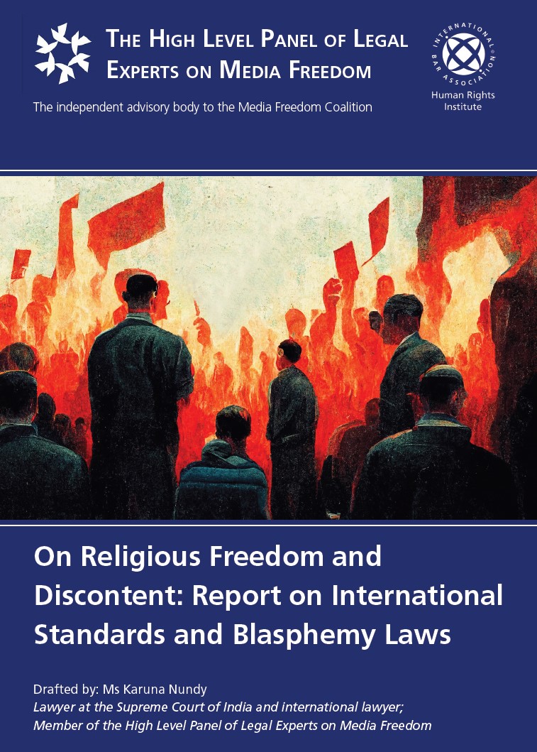 HLP Blasphemy report cover